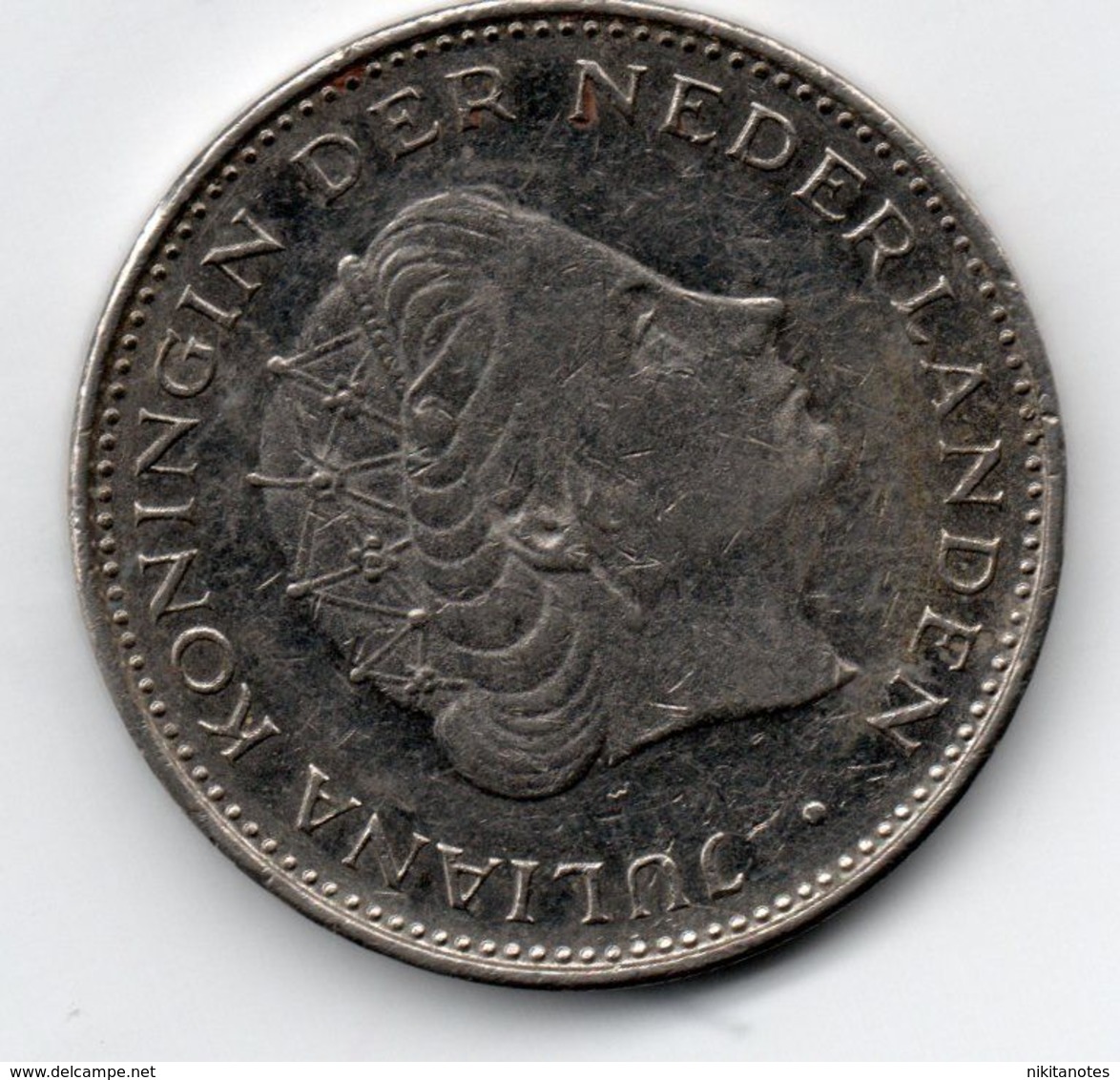 2-1/2 Gulden 1980 Netherlands, Juliana - Monedas Provinciales