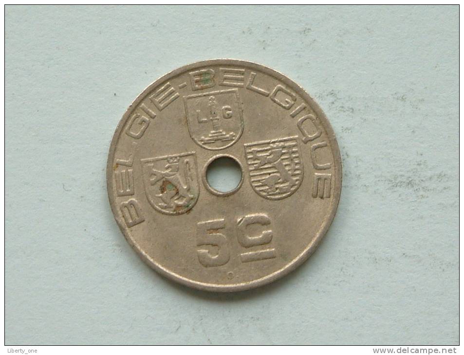 1940 VL/FR - 5 Cent ( Morin 469 ) Zie Foto´s Voor Détail ! - 5 Centimos