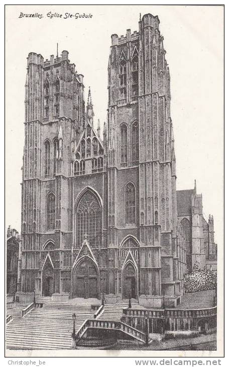 Brussel, Bruxelles, Eglise Ste Gudule (pk11299) - Brussels (City)