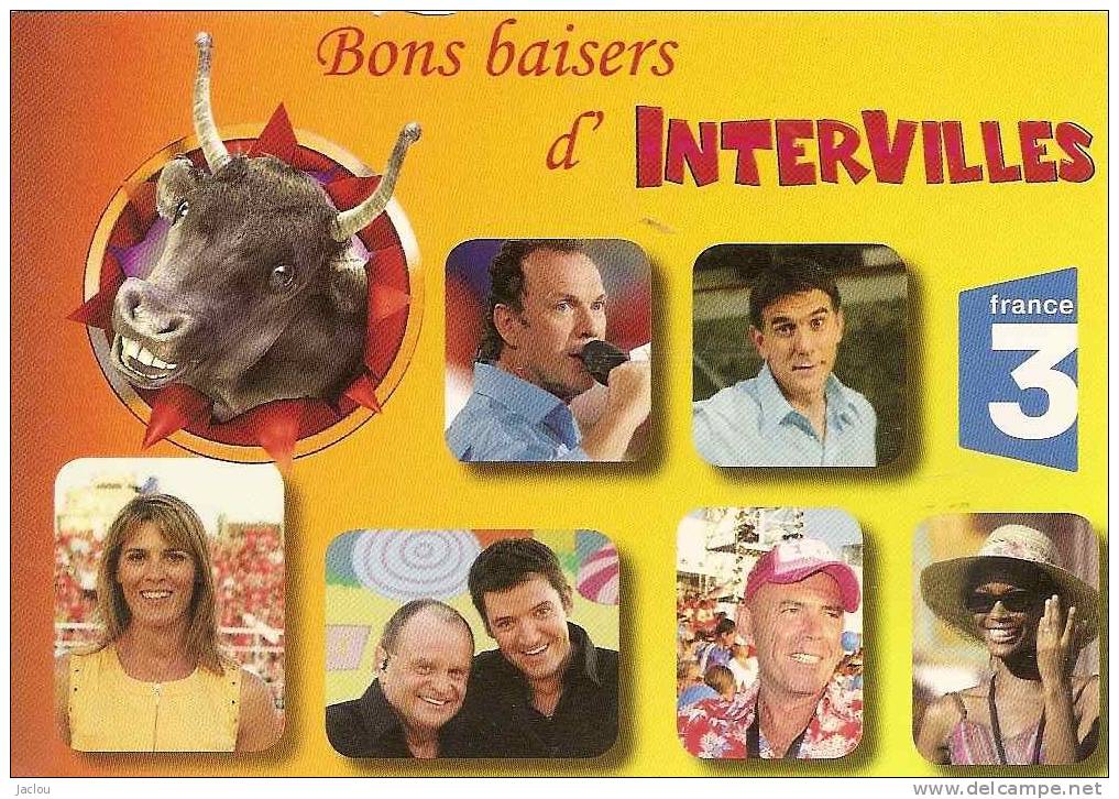 BONS BAISERS D'INTERVILLES FRANCE 3 ET SES PRESENTATEURS  REF 27533 - TV Series