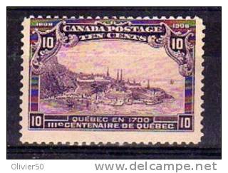 Canada (1908) - "Fondation De Quebec"  Neuf* - Neufs