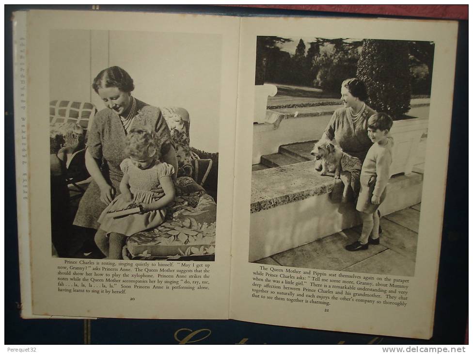 Playtime At Royal Lodge.Queen Mother And Her Grandchildren.33 Pages.Photos Nombreuses - Sonstige & Ohne Zuordnung