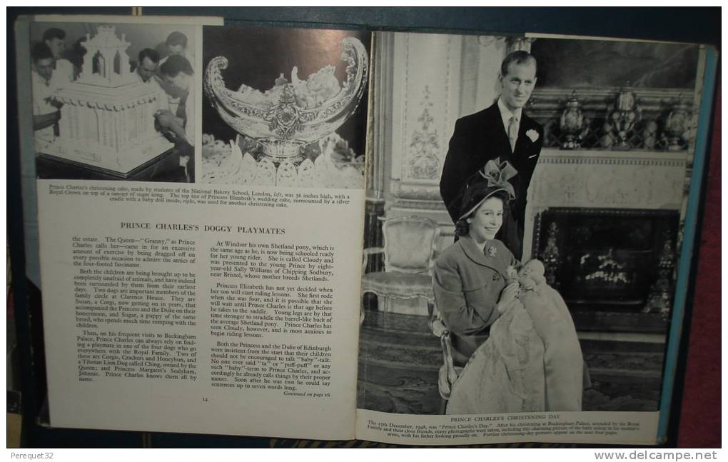 Princess Elizabeth & Duke Of Edinburgh And Their Children.64 Pages;nombreuses Photos - Other & Unclassified