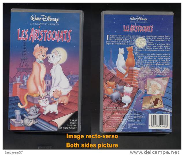 VHS Cassette Vidéo LES ARISTOCHATS Walt Disney - Kinder & Familie