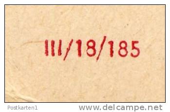 DDR P65A Antwort-Postkarte ZUDRUCK1-2 DV III/18/185 ! Sost. PÄDIATER Pozna&#324; 1960 - Cartoline Private - Usati