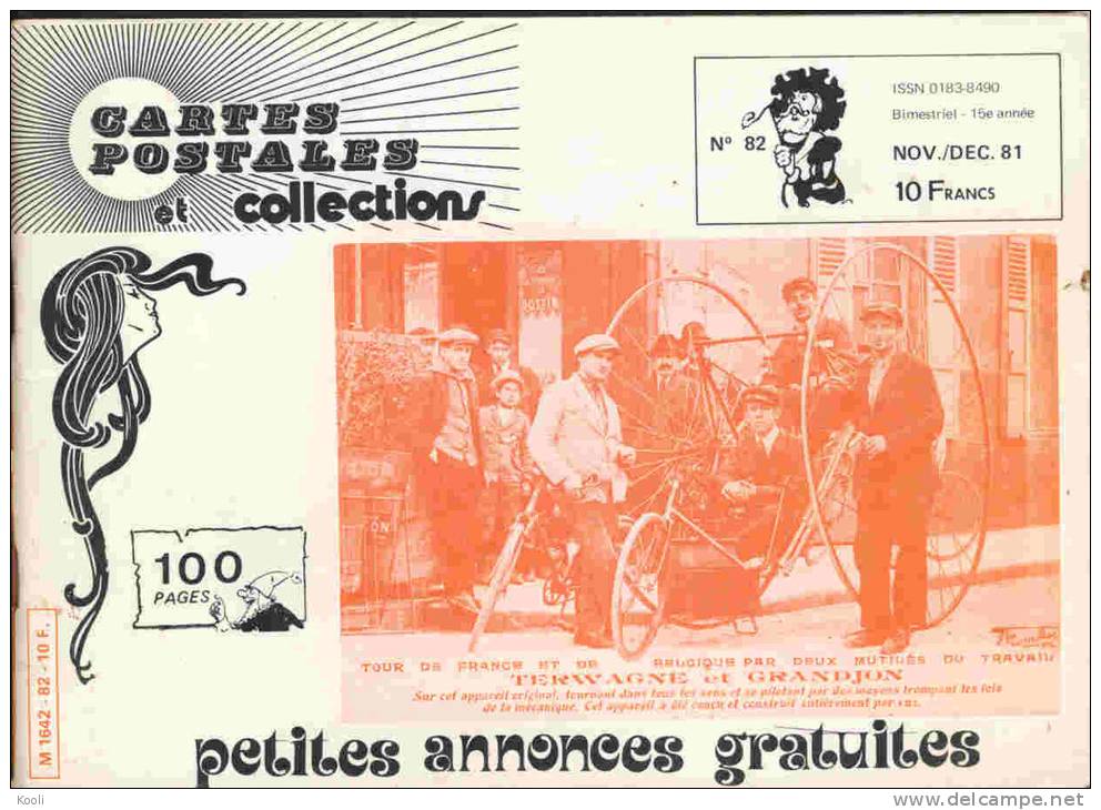 CPC-4 Cartes Postales Collections N° 82 -  Vins De Champagne - Jeudy Illustrateur - Boeken & Catalogi