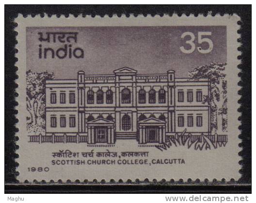 India MNH 1980, Scottish Chruch College - Neufs