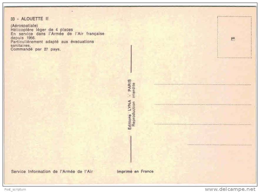Thème - Transport - Hélicoptère - Alouette II - Hubschrauber