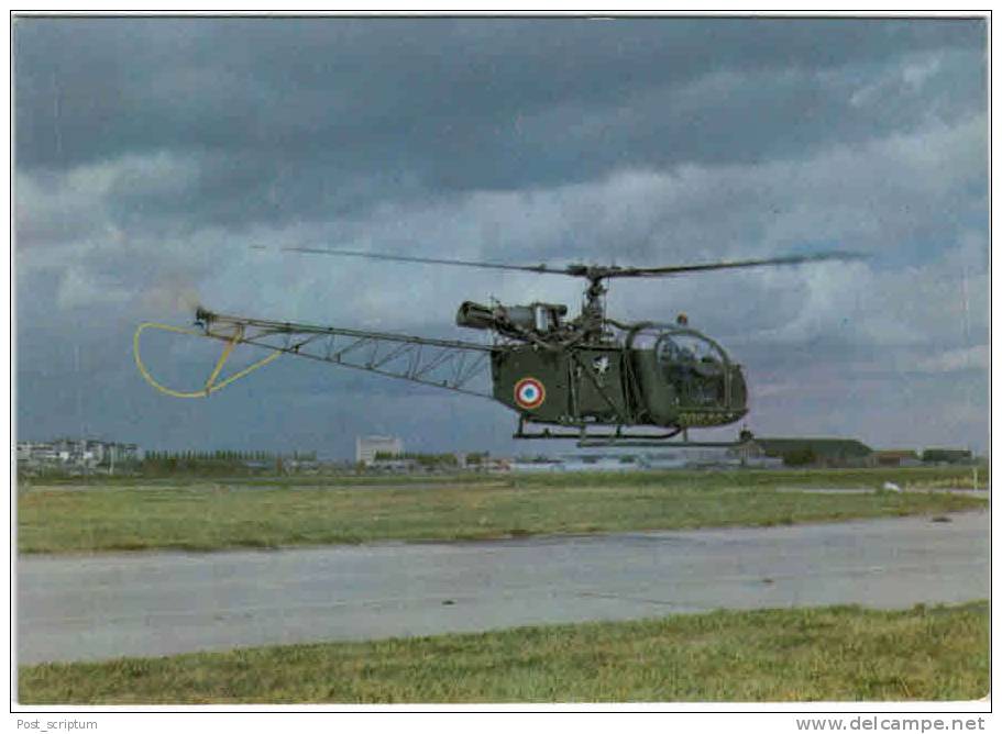 Thème - Transport - Hélicoptère - Alouette II Hélicoptère Léger - Helicopters