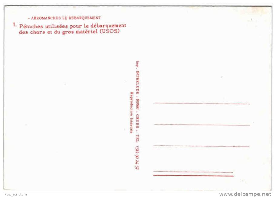 Arromanches - Lot De 8 Cartes : Débarquement, Vue Générale, Musée,  Montgoméry, Péniches... - Arromanches