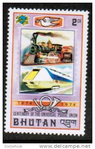 BHUTAN   Scott #  165*  VF MINT LH - Bhoutan