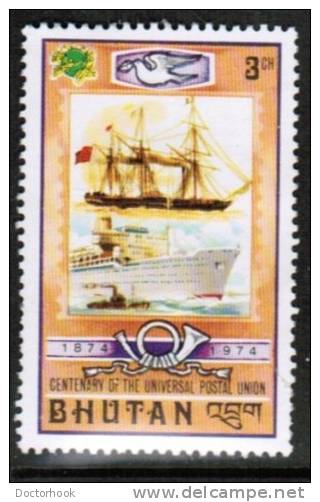 BHUTAN   Scott #  166*  VF MINT LH - Bhutan