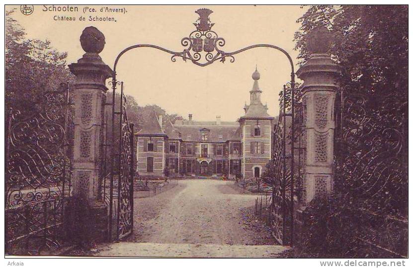 SCHOOTEN =  Château (Nels Bxl  N° 172) Vierge - Schoten