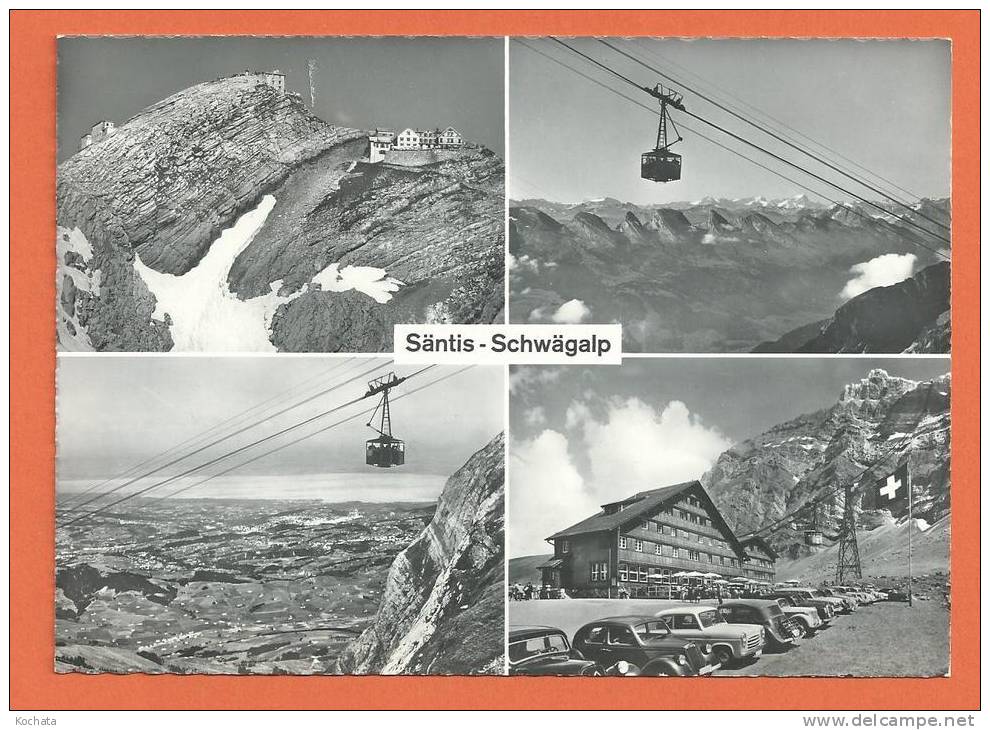 P044, Säntis , Schwägalp, Téléférique, Luftbahn,  Non Circulée - Sonstige & Ohne Zuordnung