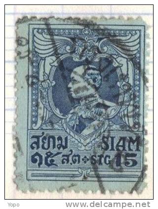 Siam: Année 1920,Série ,« Effigie De Vajiravudh» ,N° 162 - Siam