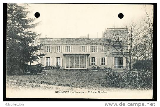 33 GRADIGNAN / Château Barthez / - Gradignan