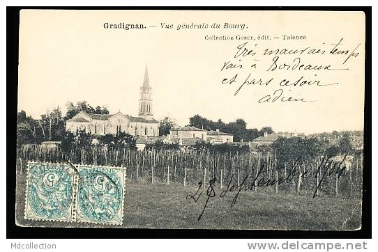 33 GRADIGNAN / Vue Générale Du Bourg / - Gradignan