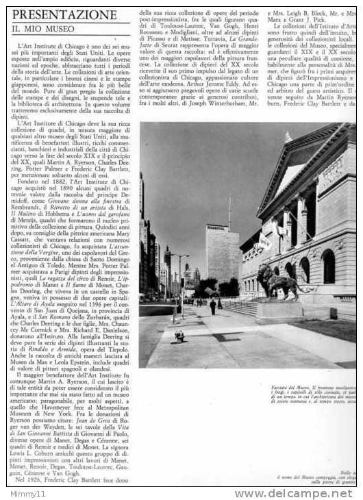 MUSEI - Istituto D'Arte Di Chicago- Fabbri Editori 1968 - CODEX - Arte, Antigüedades