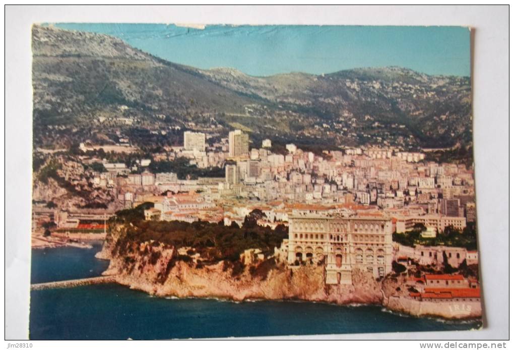 Reflets De La Côte D´Azur - Monaco - Vue Aérienne - Au Premier Plan Le Musée Océanographique - Musée Océanographique