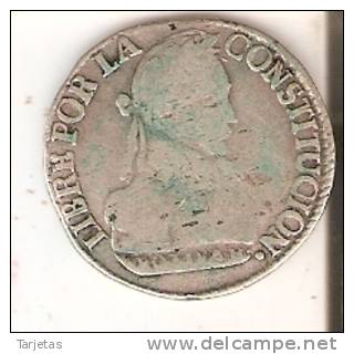 MONEDA DE PLATA DE BOLIVIA DE 2 SOLES DEL AÑO 1830  (COIN) SILVER,ARGENT. - Bolivia