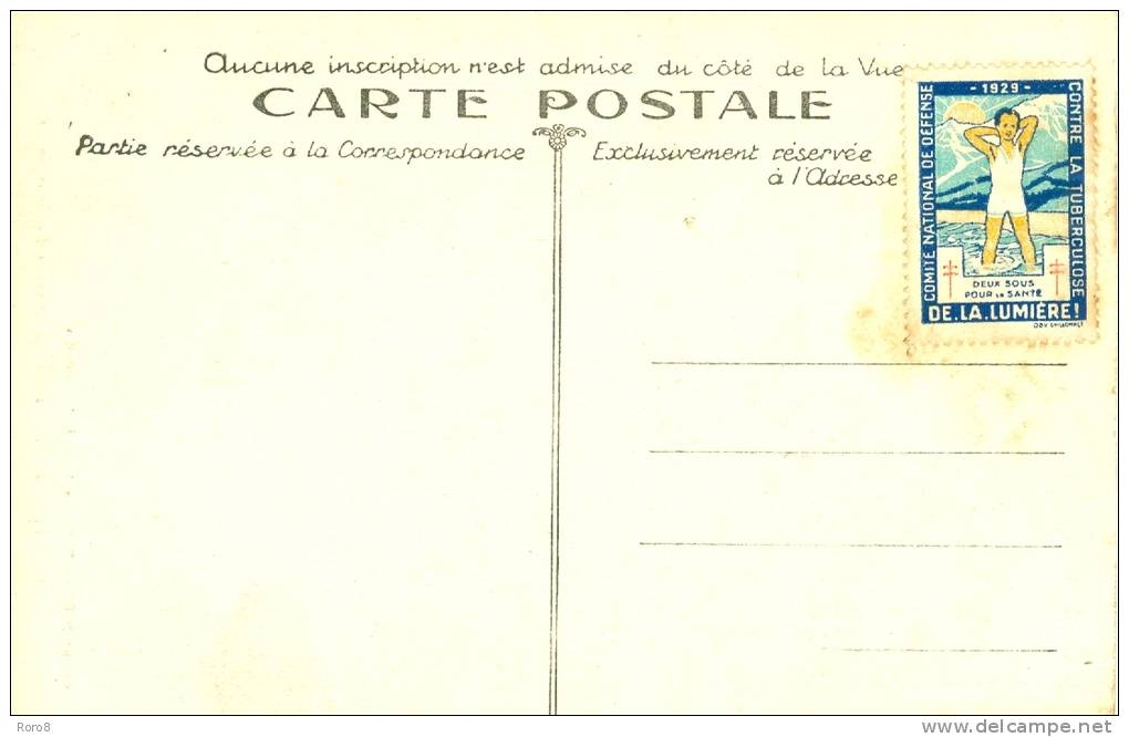 54 - LIVERDUN - Porte Du Château Du Gouverneur - 37    Avec Timbre Anti Tuberculeux Au Verso - Liverdun