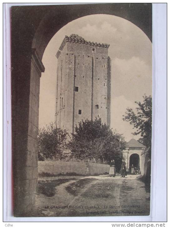 37 - BB - LE GRAND PRESSIGNY - LE DONJON - Le Grand-Pressigny