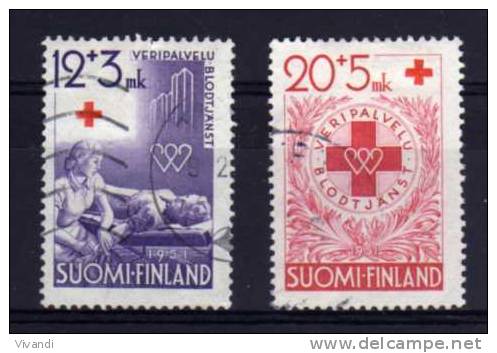 Finland - 1951 - Red Cross Fund (Part Set) - Used - Used Stamps