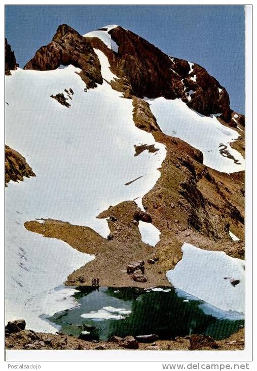 (Y59) PARQUE NACIONAL DE ORDESA . MONTE PERDIDO, GLACIAR Y LAGO HELADO. MONT PERDU - Lérida