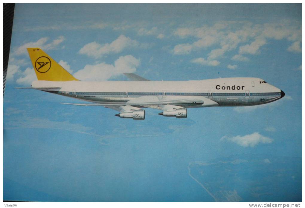 CONDOR  B 747 100    AIRLINE ISSUE - 1946-....: Moderne