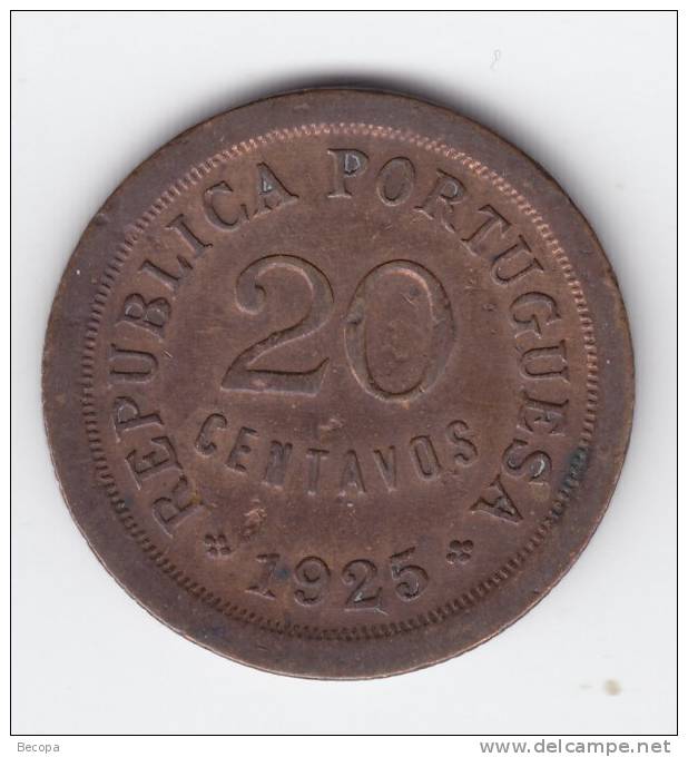 Portugal 20 Centavos 1925 - Portugal