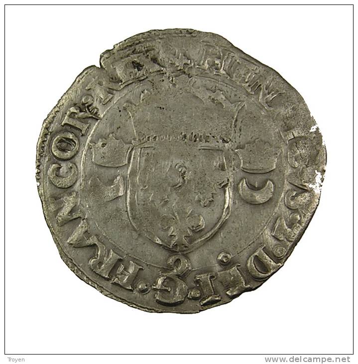 France -   Henri II -  Douzain Aux Croissants - 1550 9 - Rennes  - TB - 1547-1559 Henry II