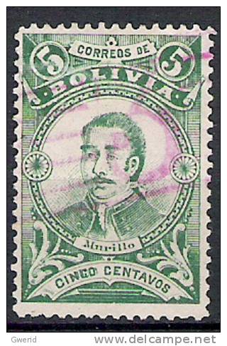 Bolivie N° Yvert 48 OBLITERE - Bolivia