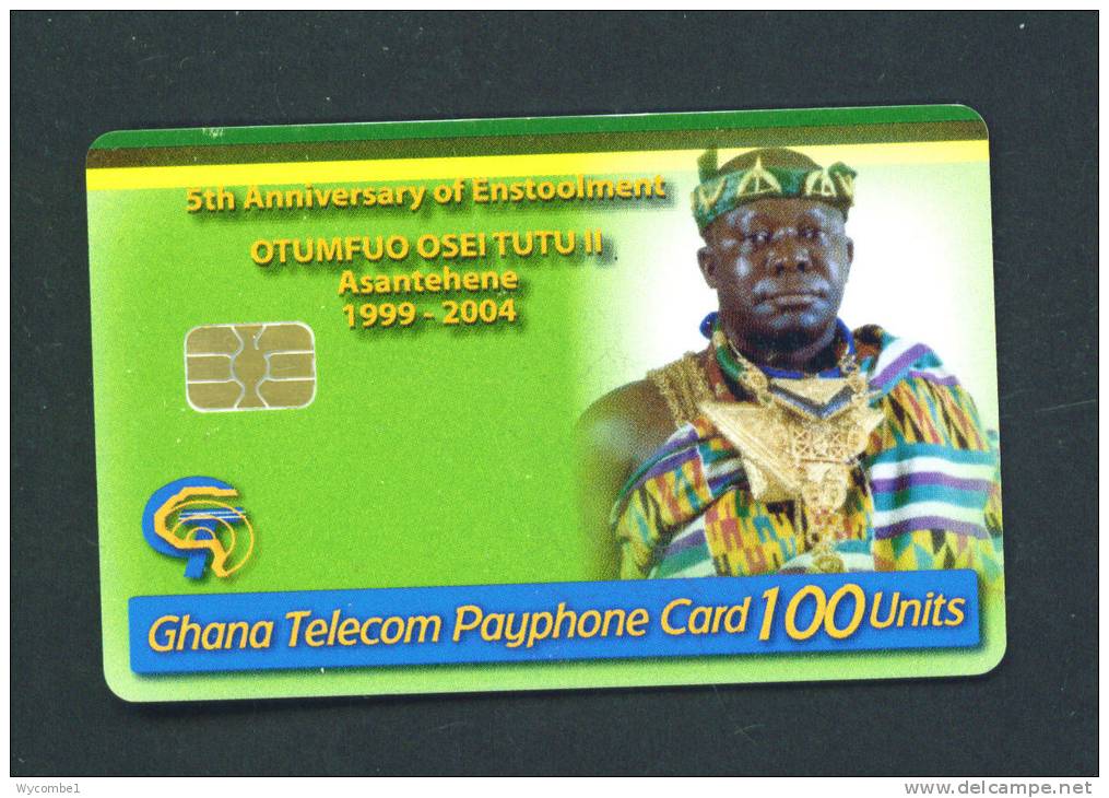 GHANA  -  Chip Phonecard As Scan - Ghana