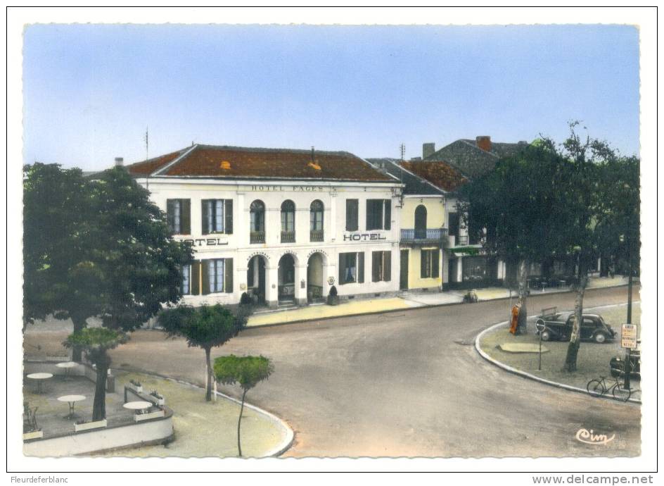 CASTELJALOUX (47)  - CPSM  - Grand Hotel Des Cadets De Gascogne - Casteljaloux