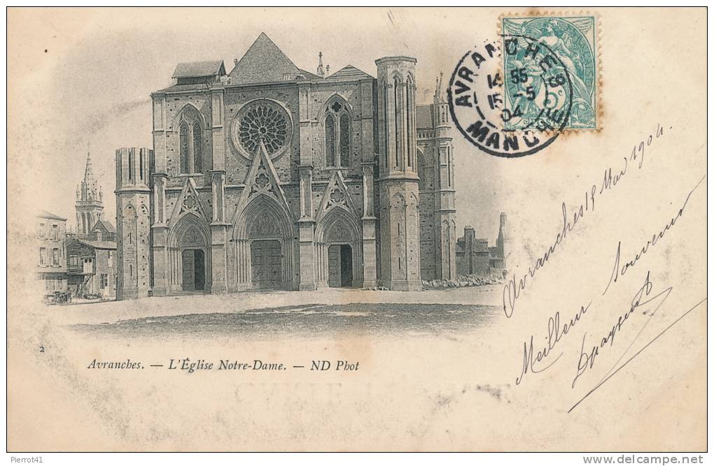 AVRANCHES - L'Église Notre Dame - Avranches