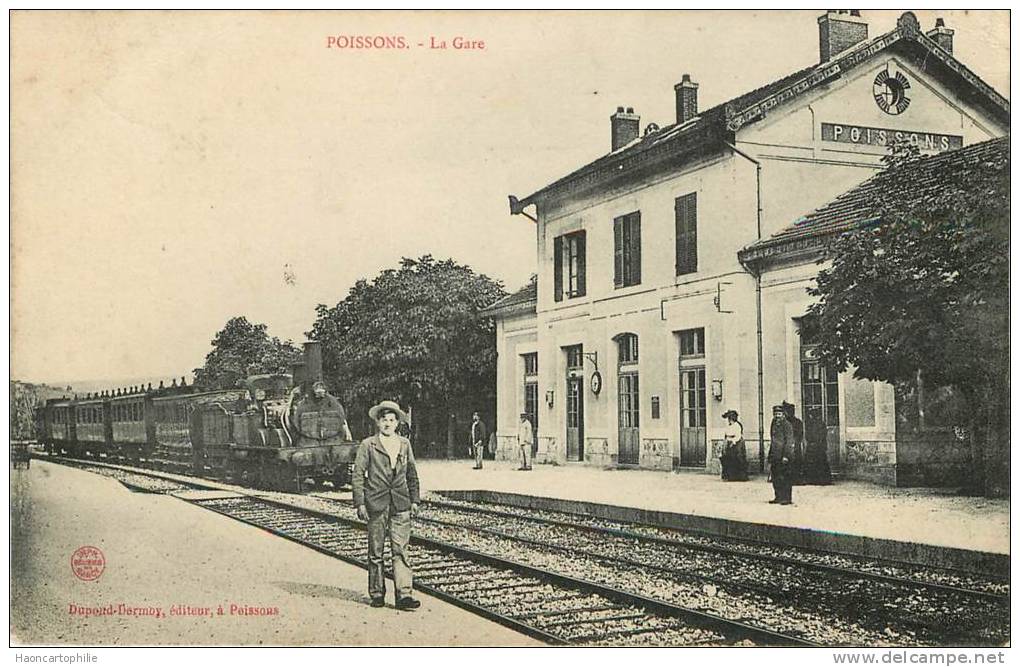 Poissons : La Gare , Train - Poissons