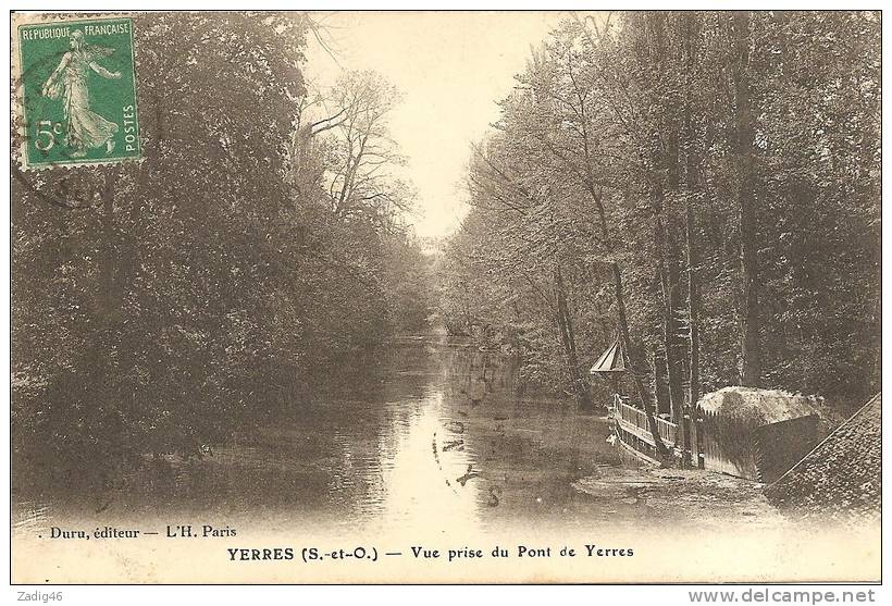 YERRES - VUE PRISE DU PONT DE YERRES - Yerres