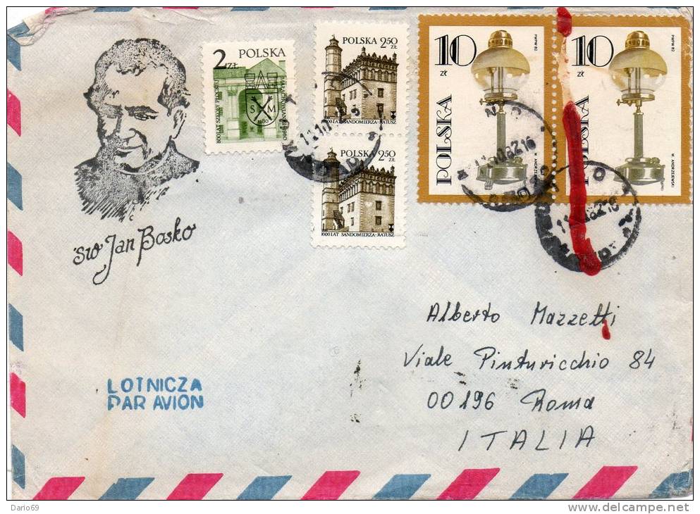 1982 Lettera X Roma - Lettres & Documents