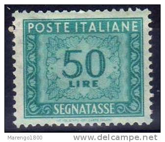 ITALIA 1947 - Segnatasse L. 50 * - 2 Scan    (g3171) - Portomarken