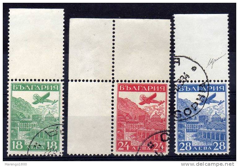 Bulgaria 1932 - (28 L. Firmato / Signed)    (g3174) - Airmail