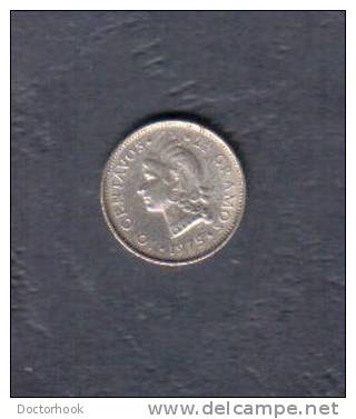 DOMINICAN REPUBLIC   10 CENTAVOS 1975 (KM # 27) - Dominikanische Rep.