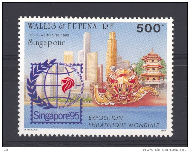 Wallis Et Futuna  -  1995  -  Avion  :  Yv  188  ** - Unused Stamps