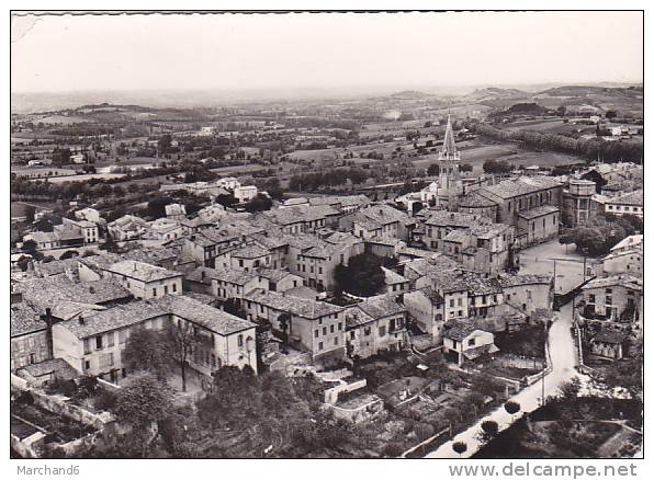 TARN PUYLAURENS VUE GENERALE EN AVION AU DESSUS DE Editeur Lapie - Puylaurens