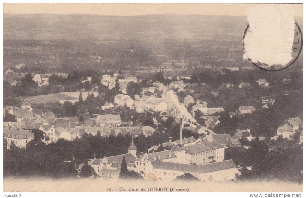 Cp , 23 , GUÉRET , Un Coin - Guéret