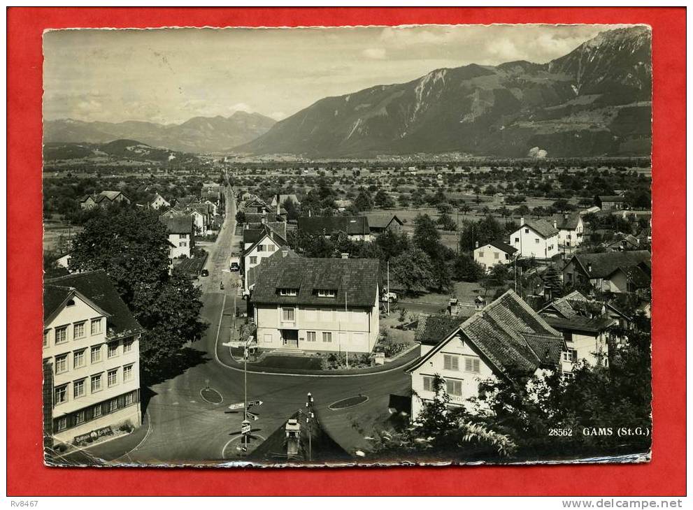 * Carte De Suisse à Identifier-GAMS(St.G.) - Gams