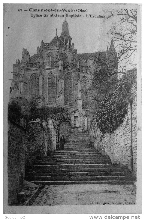 Eglise Saint Jean Baptiste, L´escalier - Chaumont En Vexin