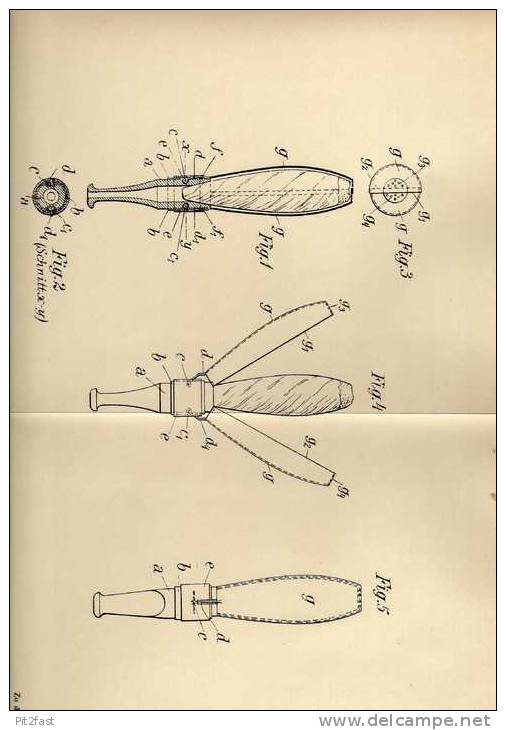 Original Patentschrift - E. Wyttenbach In Zürich , 1906 , Zigarrenspitze Mit Aschehalter , Cigarre , Zigarre !!! - Contera