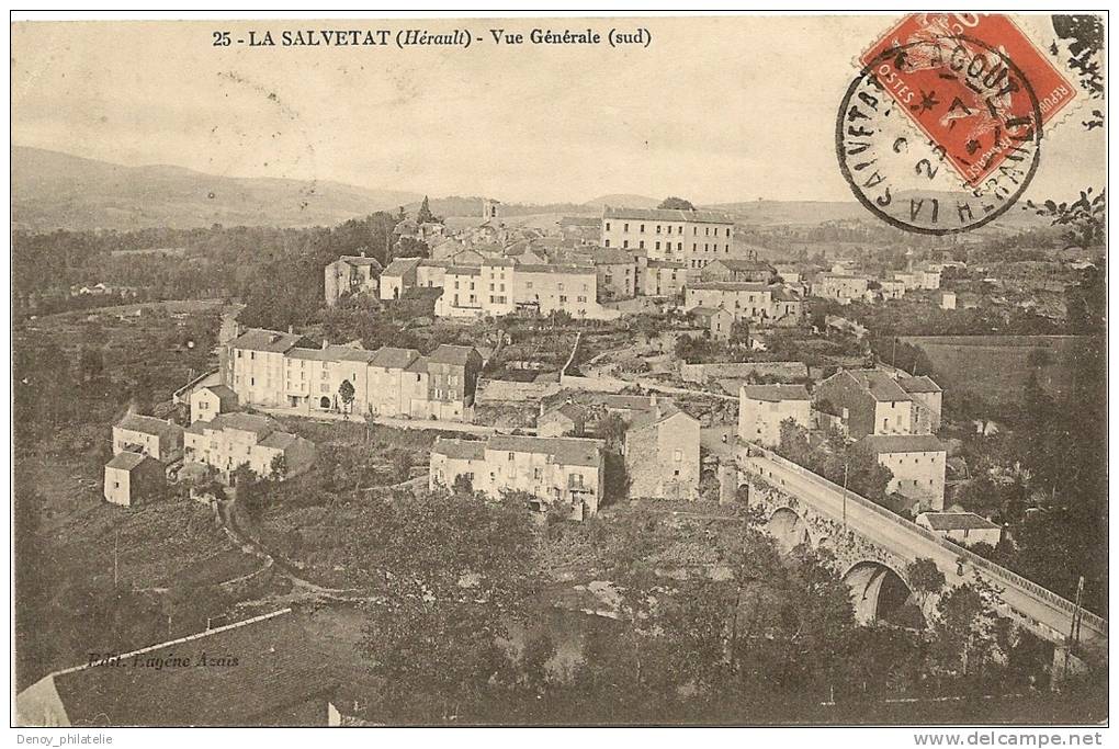 34/La SALVETAT -Vue Générale Sud  - - La Salvetat