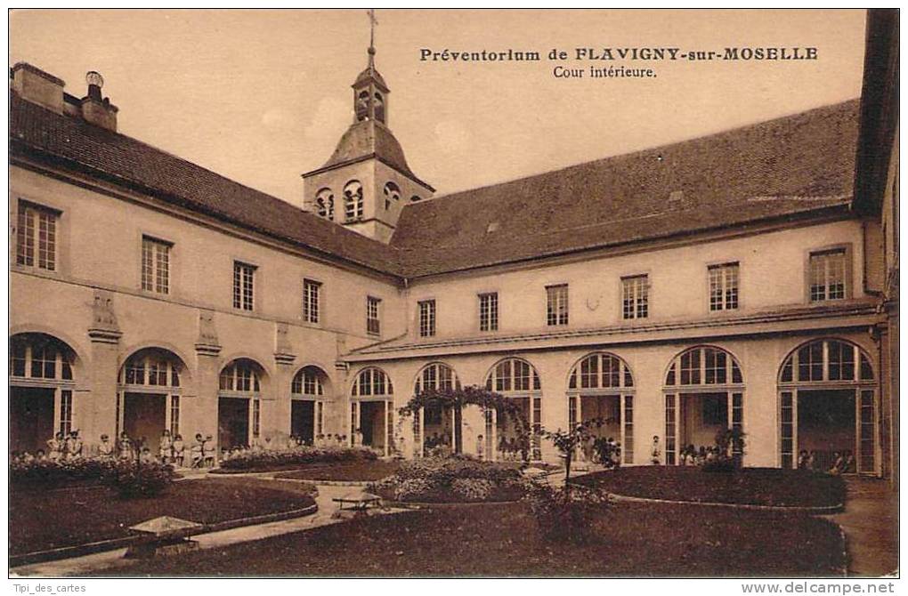54 - Flavigny-sur-Moselle - Préventorium, Cour Intérieure - Other & Unclassified