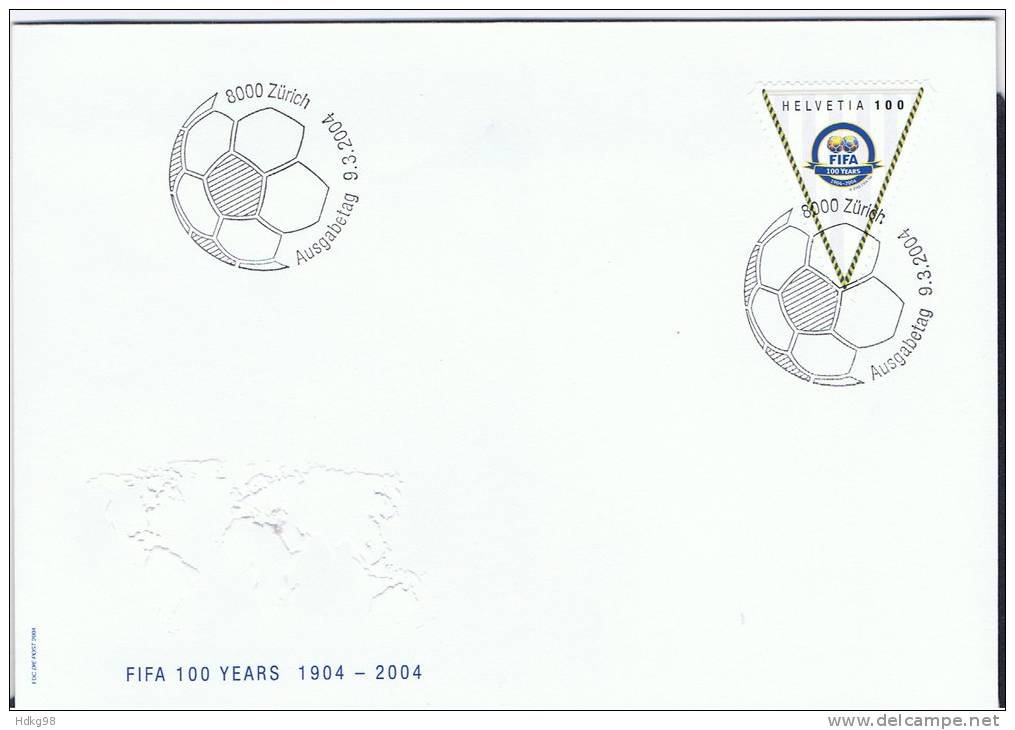 CH Schweiz 2004 Mi 1864 FDC Brief - Storia Postale